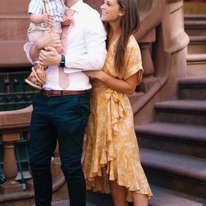 & Other Stories Yellow Dress